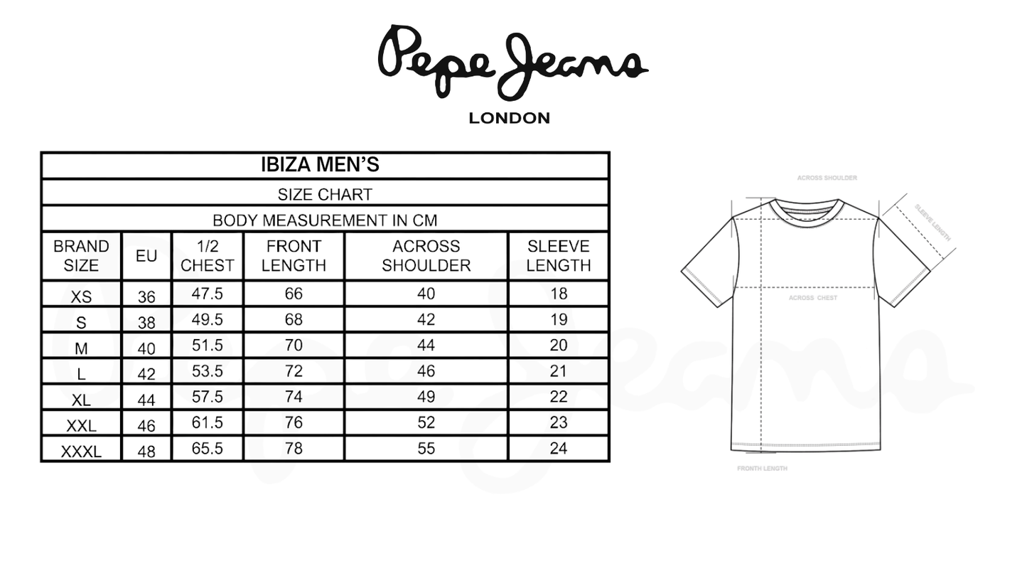 BST159 - Pepe Jeans Ibiza Round Neck T-Shirt