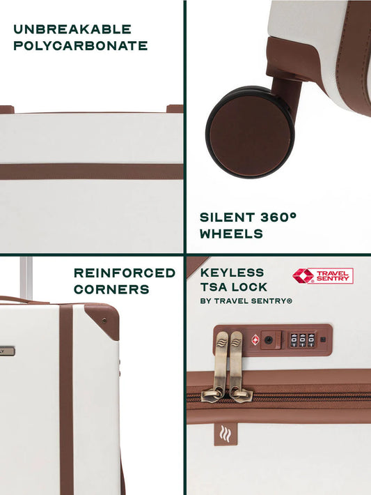 BSB183- Assembly Vintage Cabin Hard Luggage