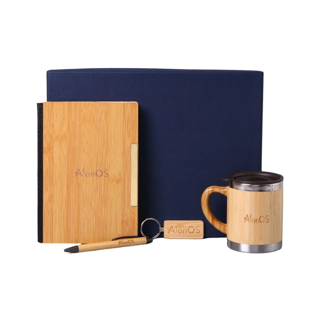 4 in 1 Bamboo gift hamper - 05 4 in 1 Bamboo gift hamper - 05