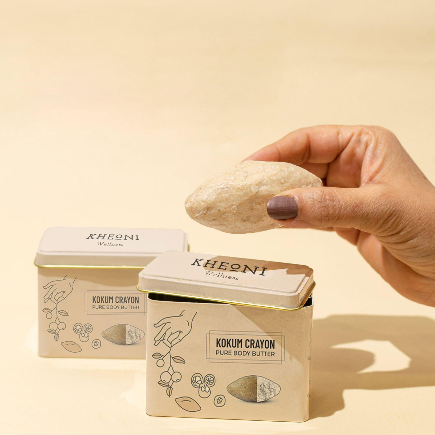 Edible Moisturizing Body Butter Bar by Kheoni Wellness