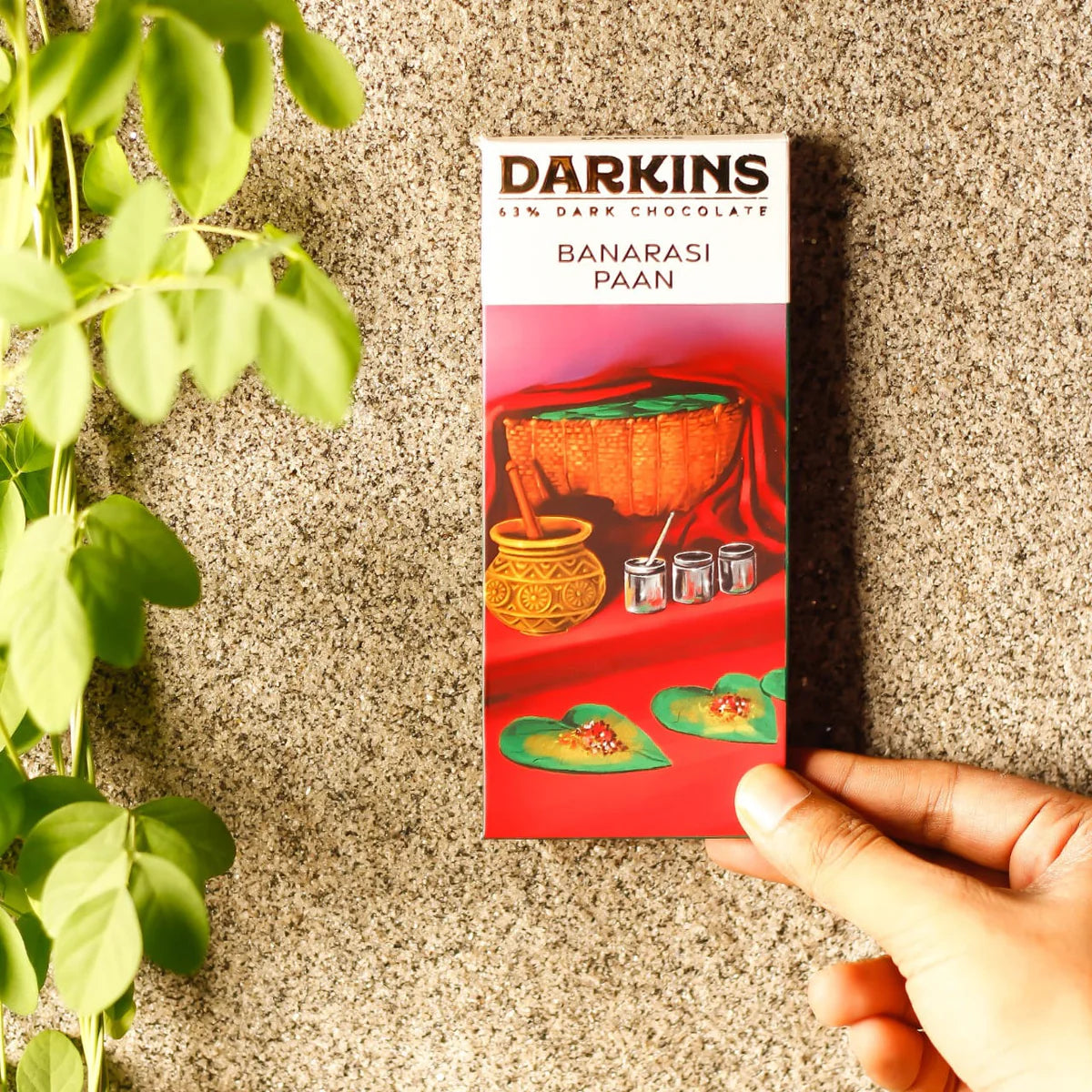 Darkins 63% Dark Chocolate with Banarsi Paan