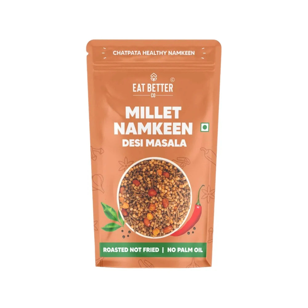 Eat Better Desi Masala Millet Namkeen