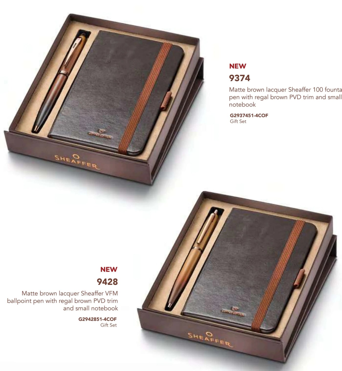 Sheaffer 9428 BP + Coffee Small Notebook