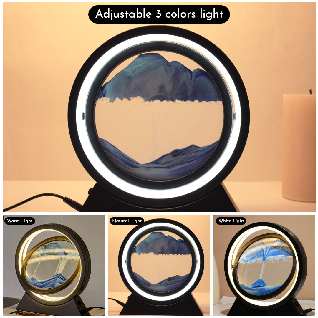OG22- Bigsmall SandGlow Lamp