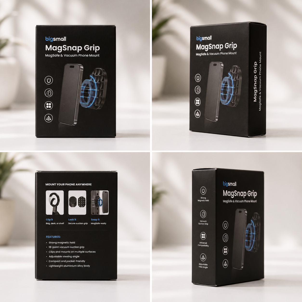 OG60- MagSnap Grip Phone Holder