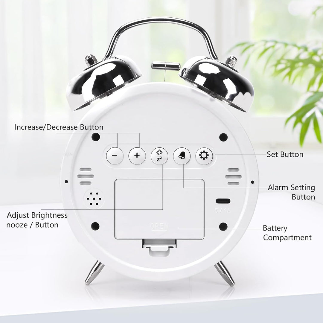 ED164- WakeMate Digital Alarm Clock