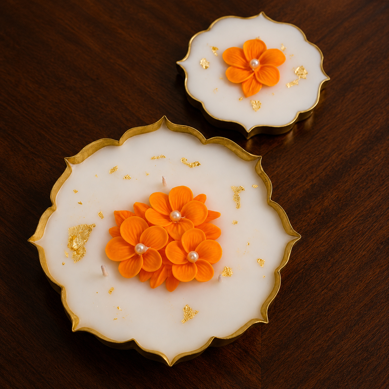 CD57- Tangerine Aura Candle