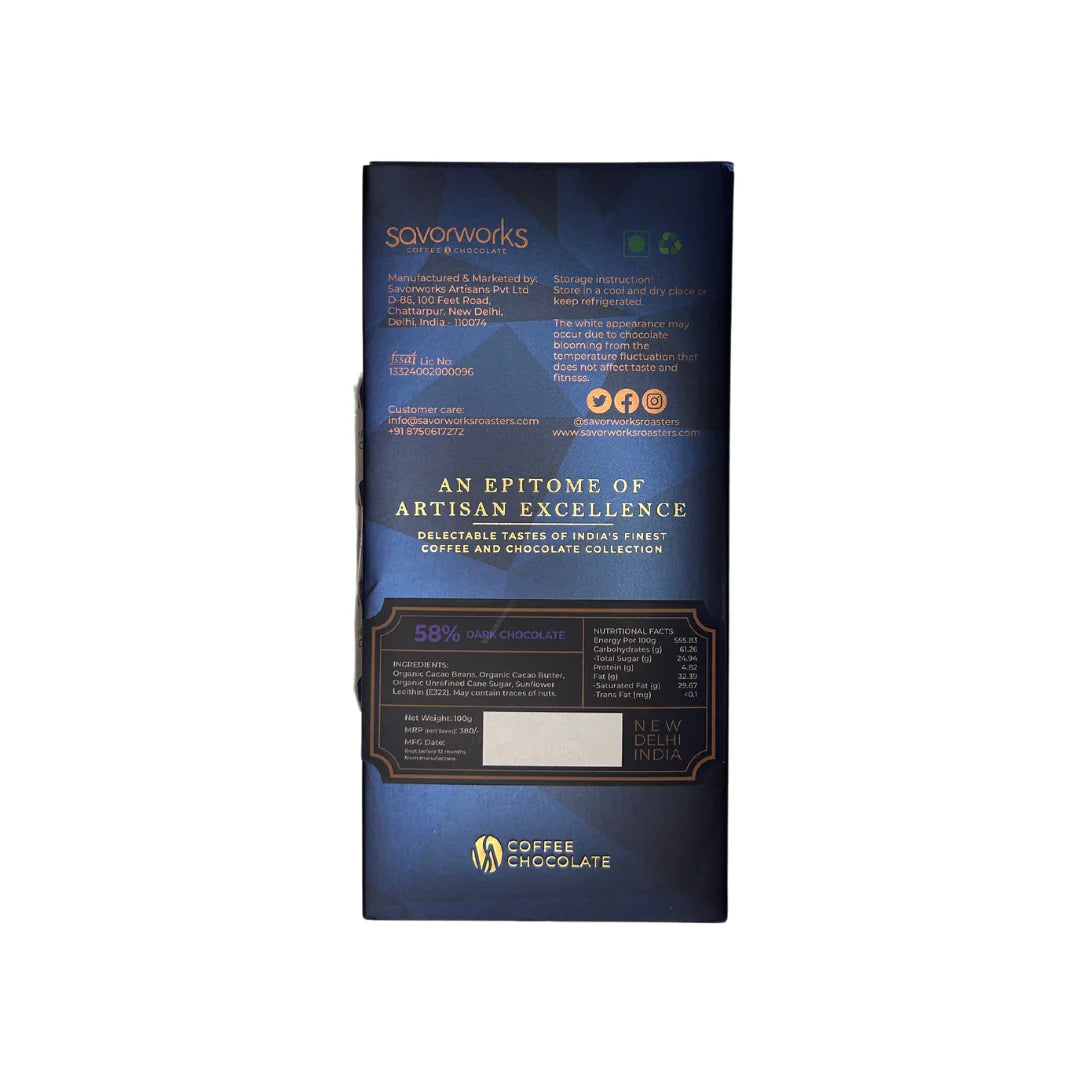 BSE37- Savorworks 58% Dark Chocolate