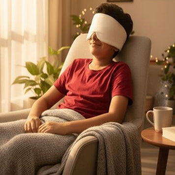 Vetiver Eye Pillow – Wrap Around by Kheoni Wellness
