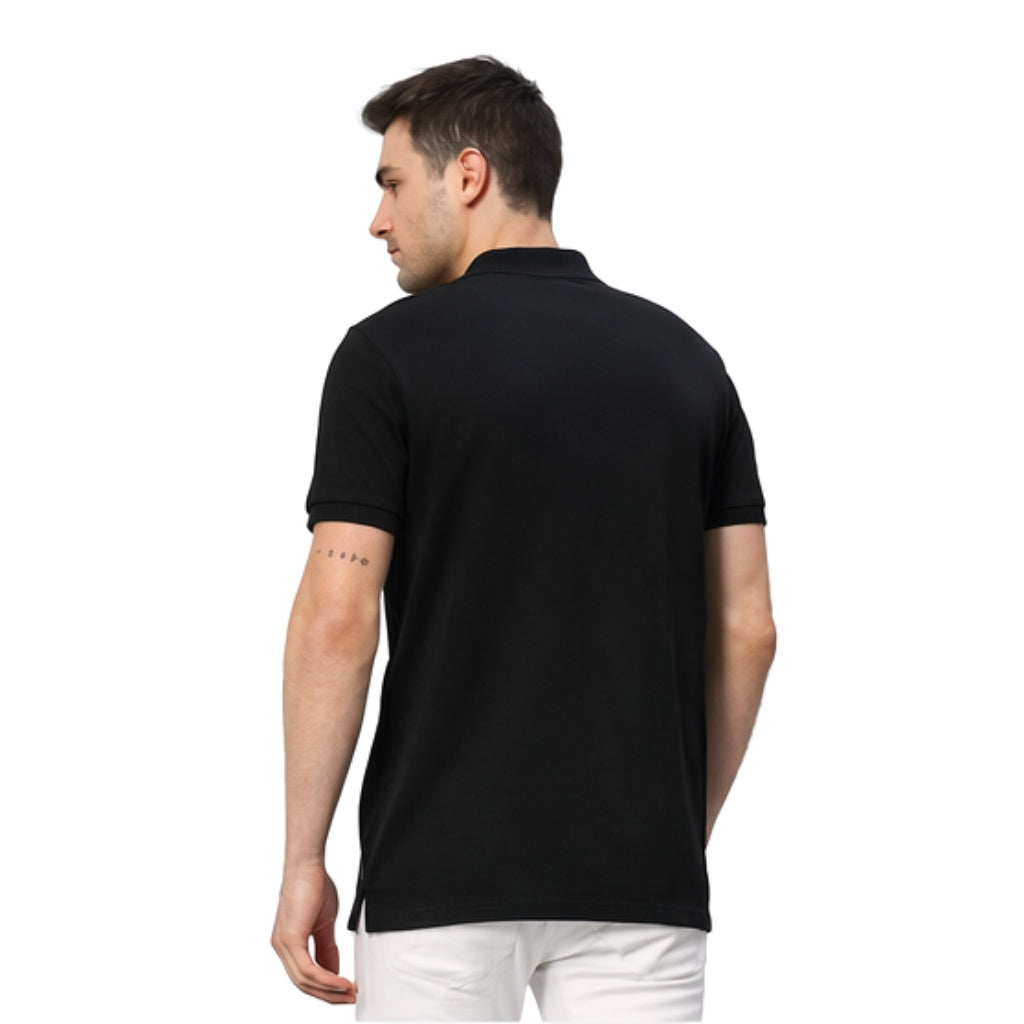 BST23- Woodland Solid Polo T-Shirt