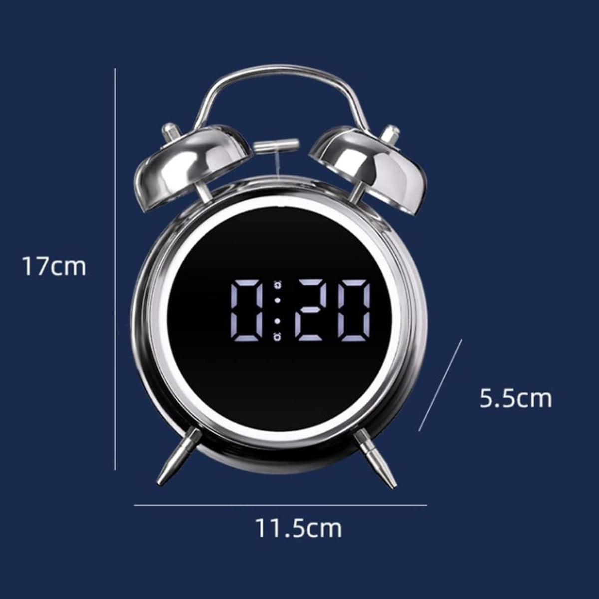 ED164- WakeMate Digital Alarm Clock