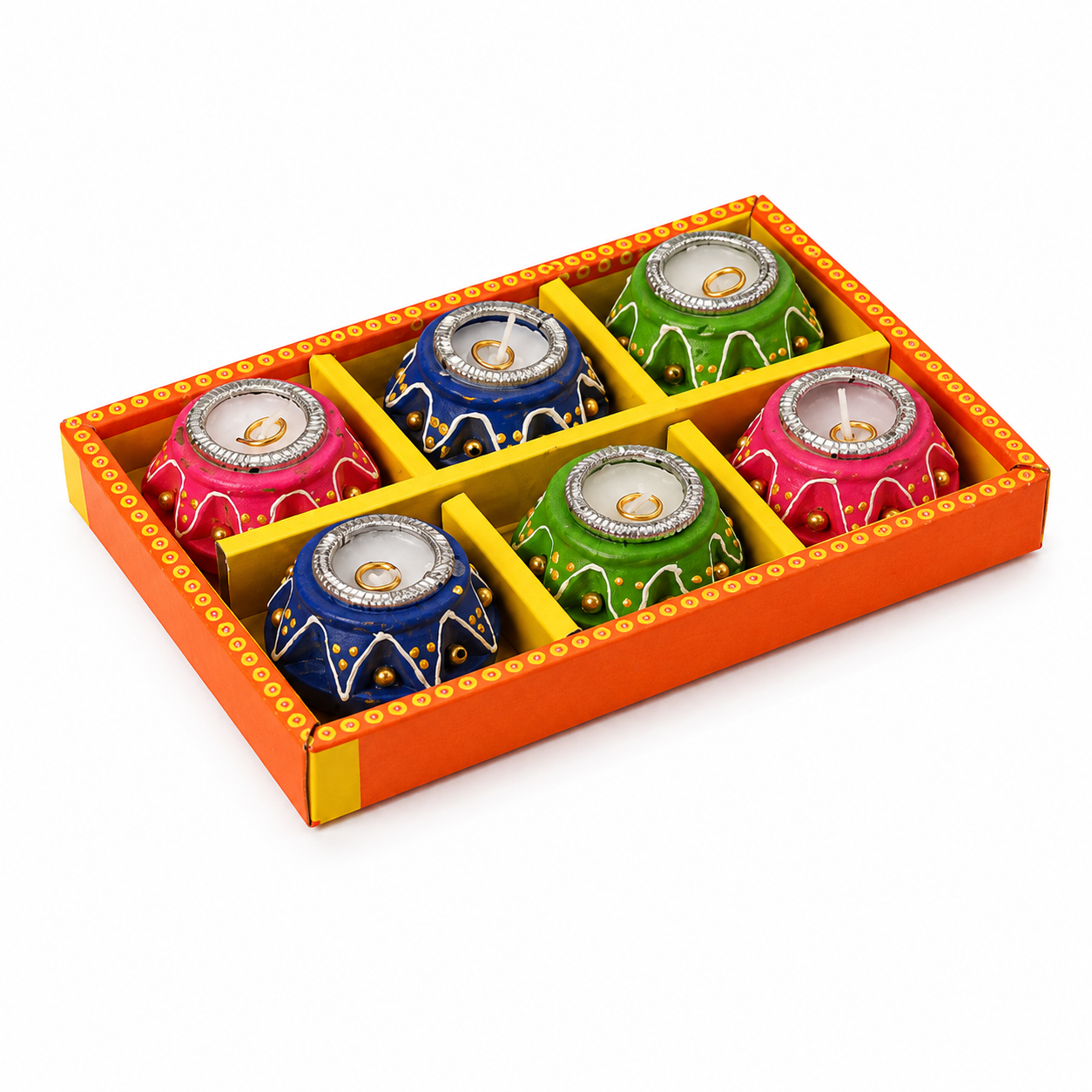 CD94- Matka diya (Set of 6)