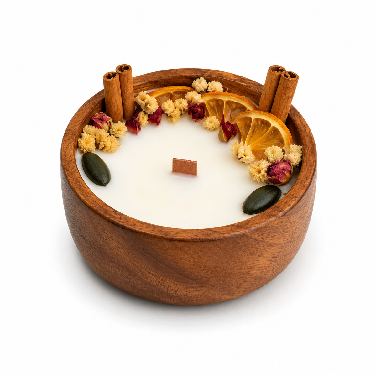 Wooden Candle