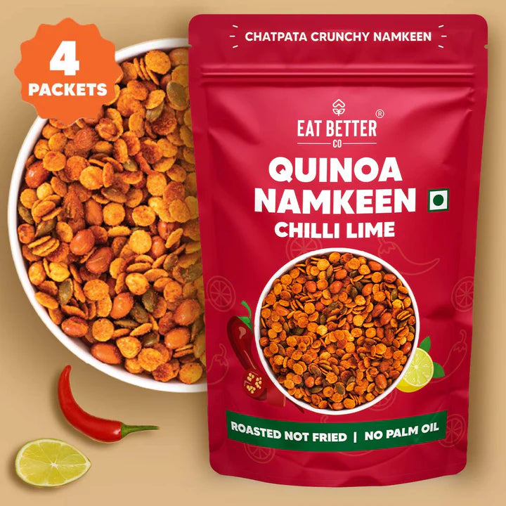 Eat Better Chilli Lime Millet Namkeen