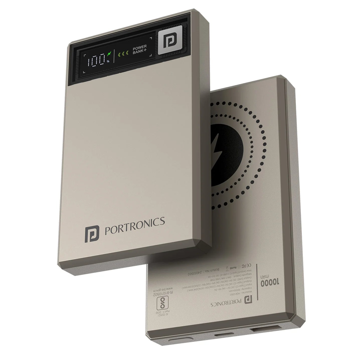 ED35- Portronics Luxcell Magclick Powerbank 10K