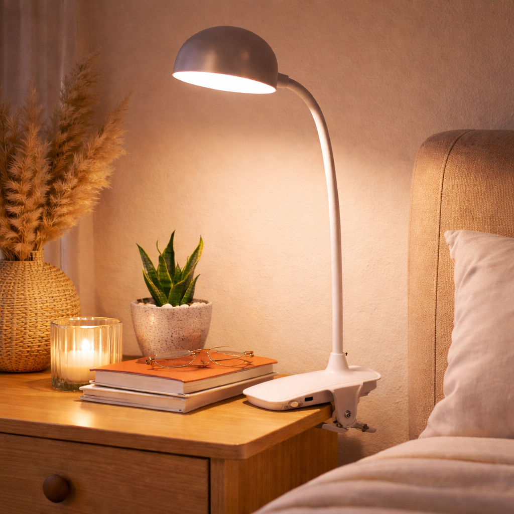 ED161- DeskGlow Clip Lamp