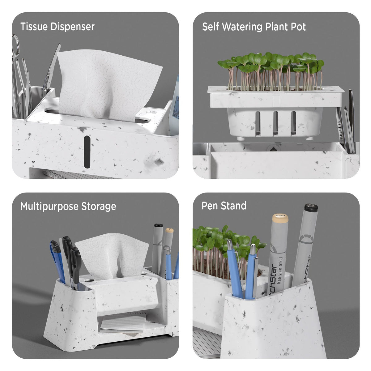 Quuincy Versa Desk Organiser corporate office gift