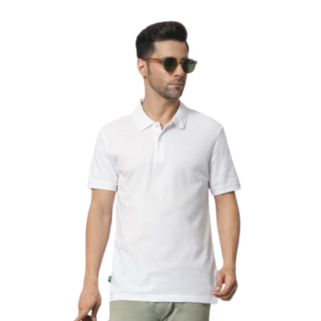 BST23- Woodland Solid Polo T-Shirt