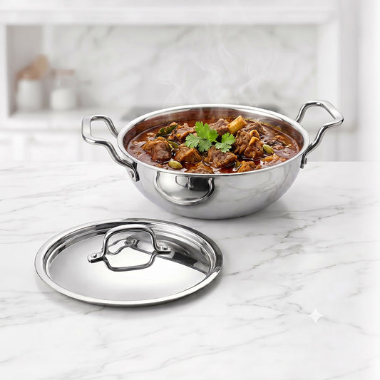 SOLARA Sterra Triply Kadai 22CM