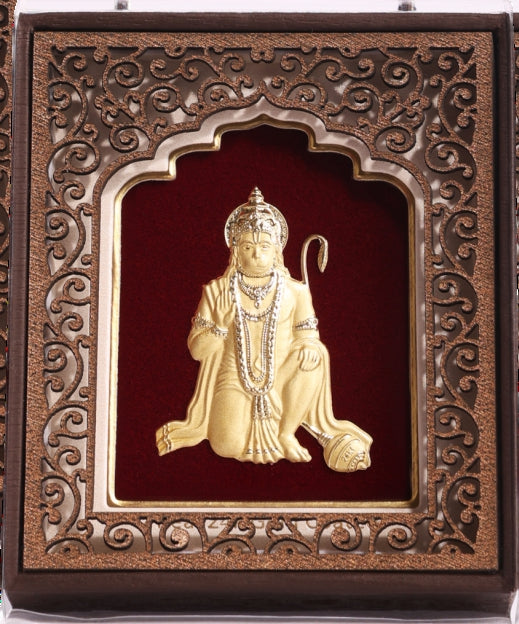 24K Gold Art Ambe Maa Divine Frame - Essential Collection