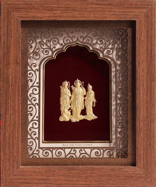 24K Gold Art Sai Baba Divine Frame - Signature Collection