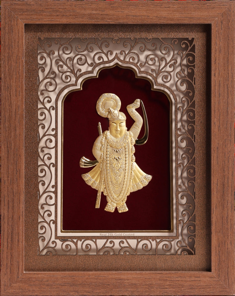 Shrinath Ji – Masterpiece - 20 x 25.5 cm