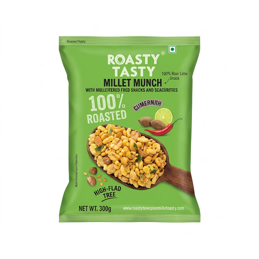 BSE442- Roasty Tasty Millet Munch – Chatpata