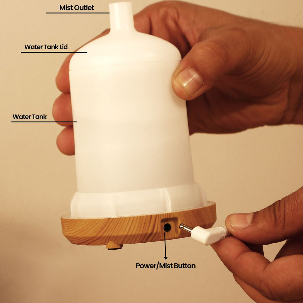 OG36- Zen Aroma Diffuser with Lamp