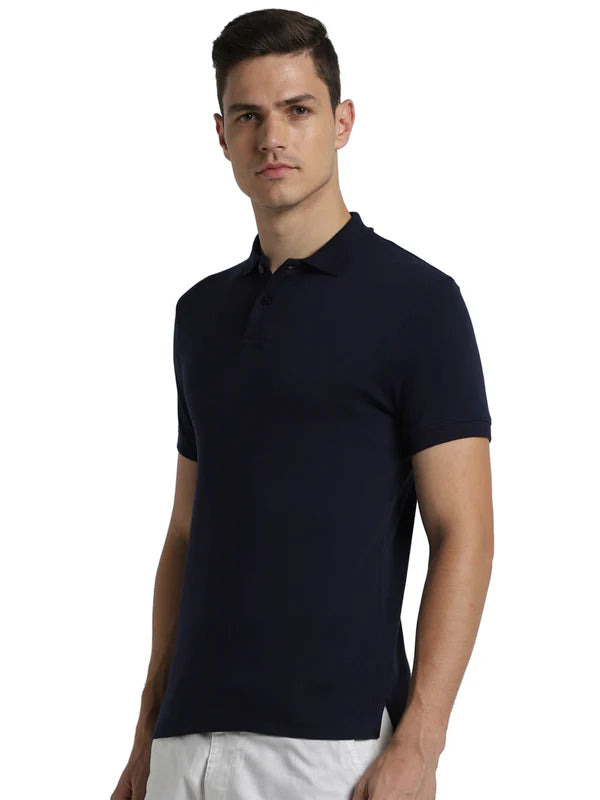 BST16- Jack & Jones Interlock Polo T-Shirt