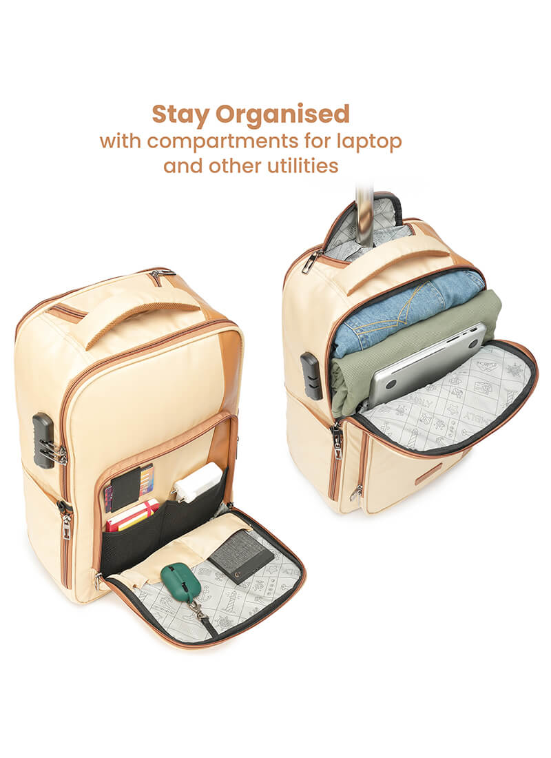 BSB180- Assembly Jetson Laptop Trolley Backpack