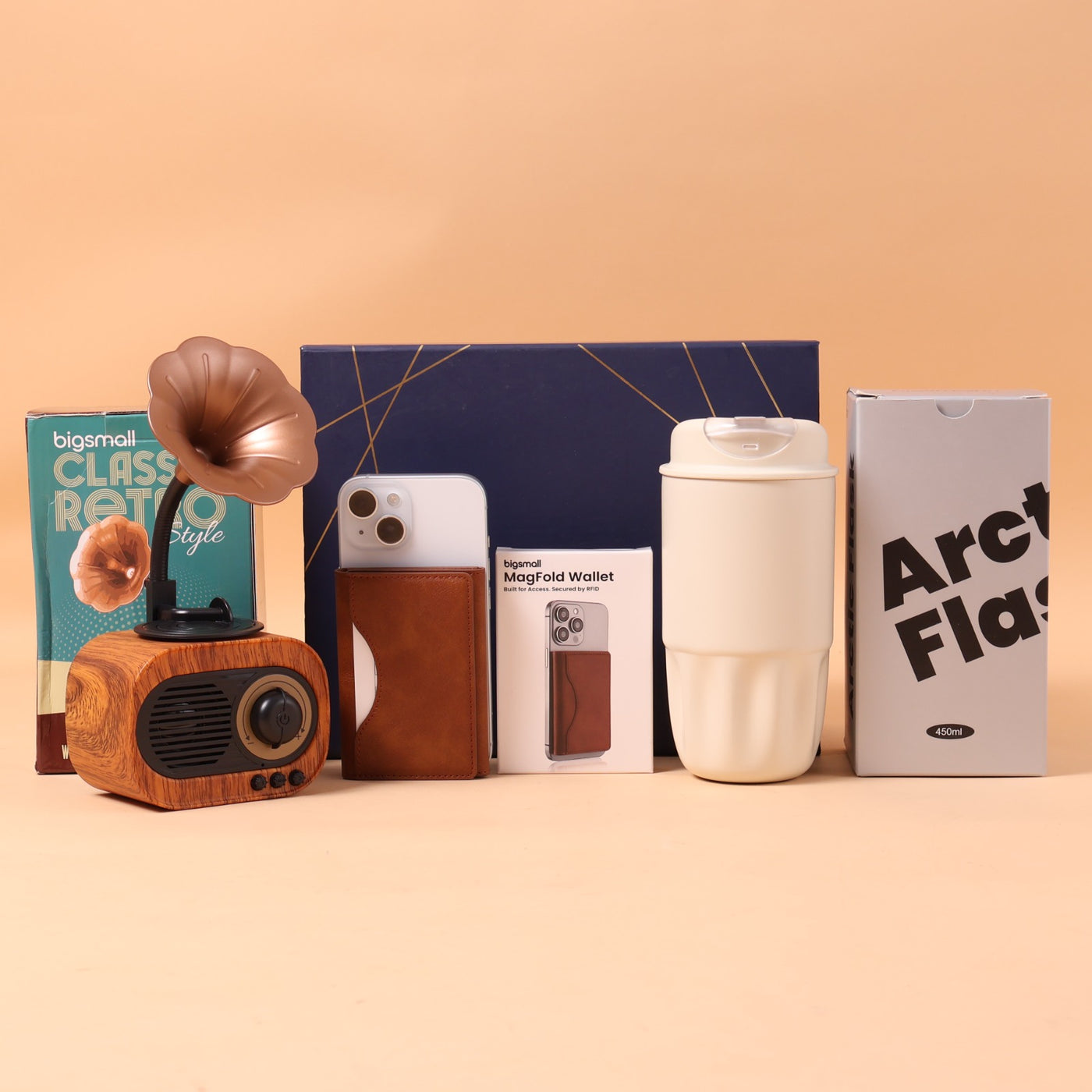 CGH99- Vintage & Flask Hamper