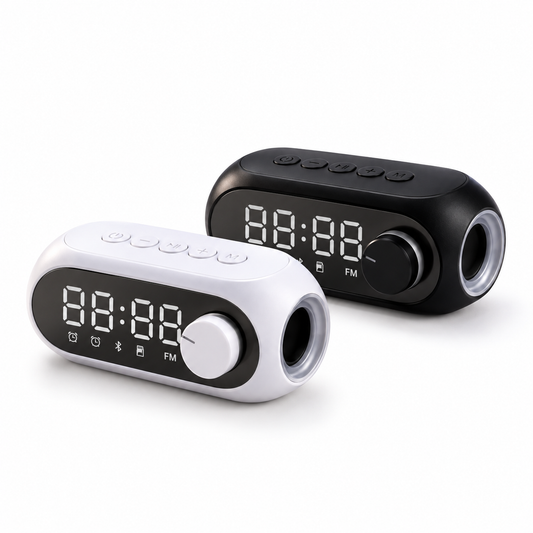 ED408- Vega Sync Play Bluetooth Speaker with Digital Clock
