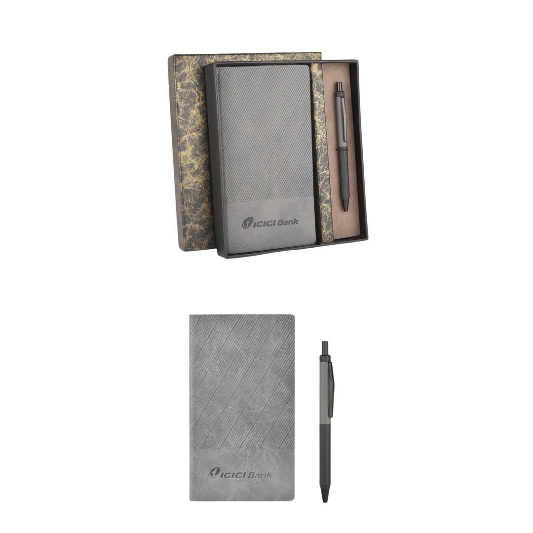 ICICI Notebook & Pen Set