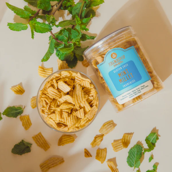 BSE78- Halwaipop  Mint Millet Crunchies