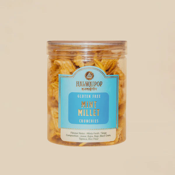 BSE78- Halwaipop  Mint Millet Crunchies