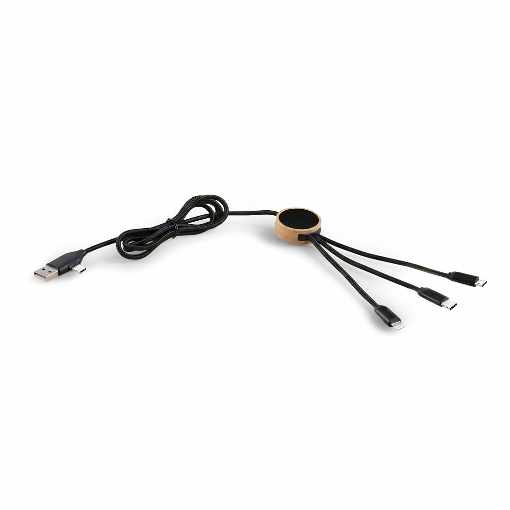 ED210- Bamboo Long Fast Charging Cable
