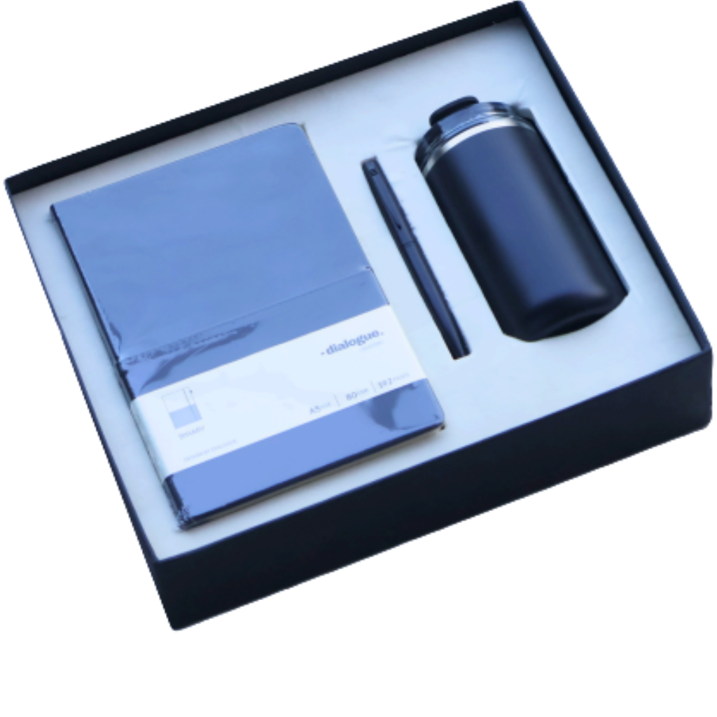 EJK85- 3-IN-1 Gift Set | Notebook | Pen | Mug