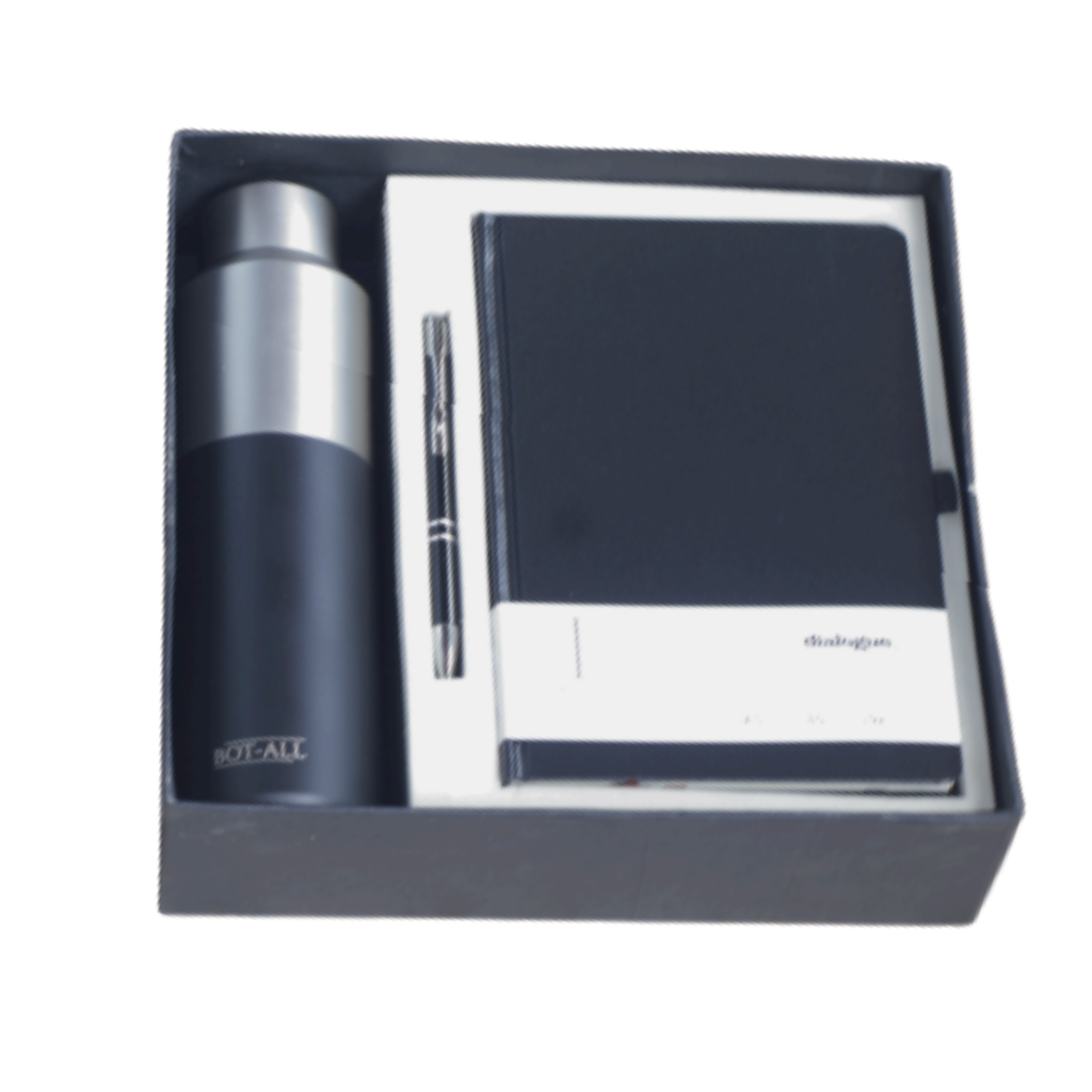 EJK84- 3-IN-1 Gift Set | Notebook | Pen | Bottle