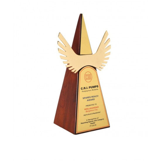 BSTM18- Metal & Wooden Finish Trophy
