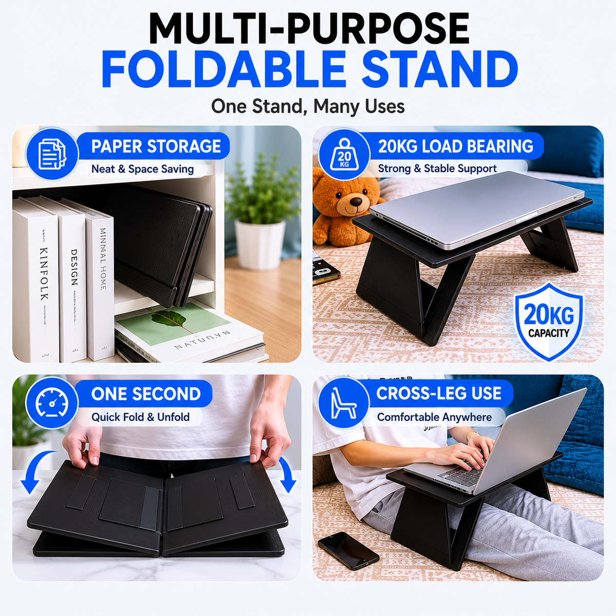 OG50- FlexFold- Foldable Laptop Desk