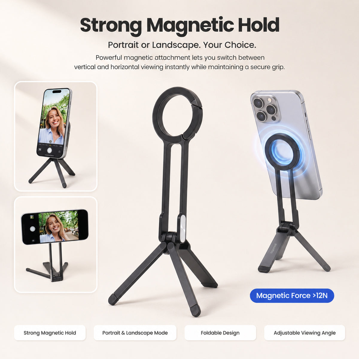 OG49- MagClip- Magsafe Tripod Stand