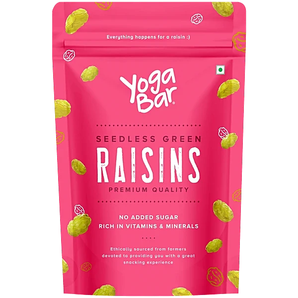 BSE57- Yogabar Premium Green Raisins