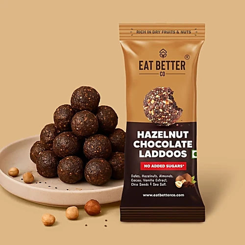 BSE03- Eat Better Hazelnut Chocolate Laddoos