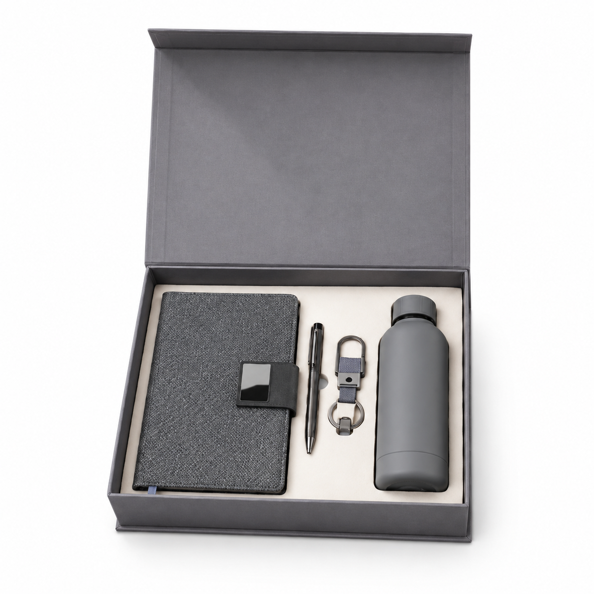 EJK197- Premium Grey 4 in 1 Gift Set
