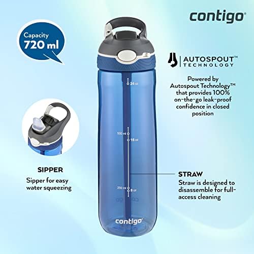 BSDW46- Contigo Ashland 720 ml Tritan Bottle