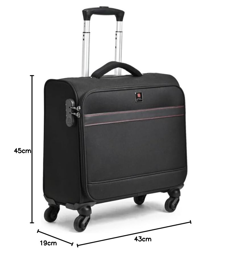 BSB402- Swiss Military Astral Soft Overnighter Trolley Bag
