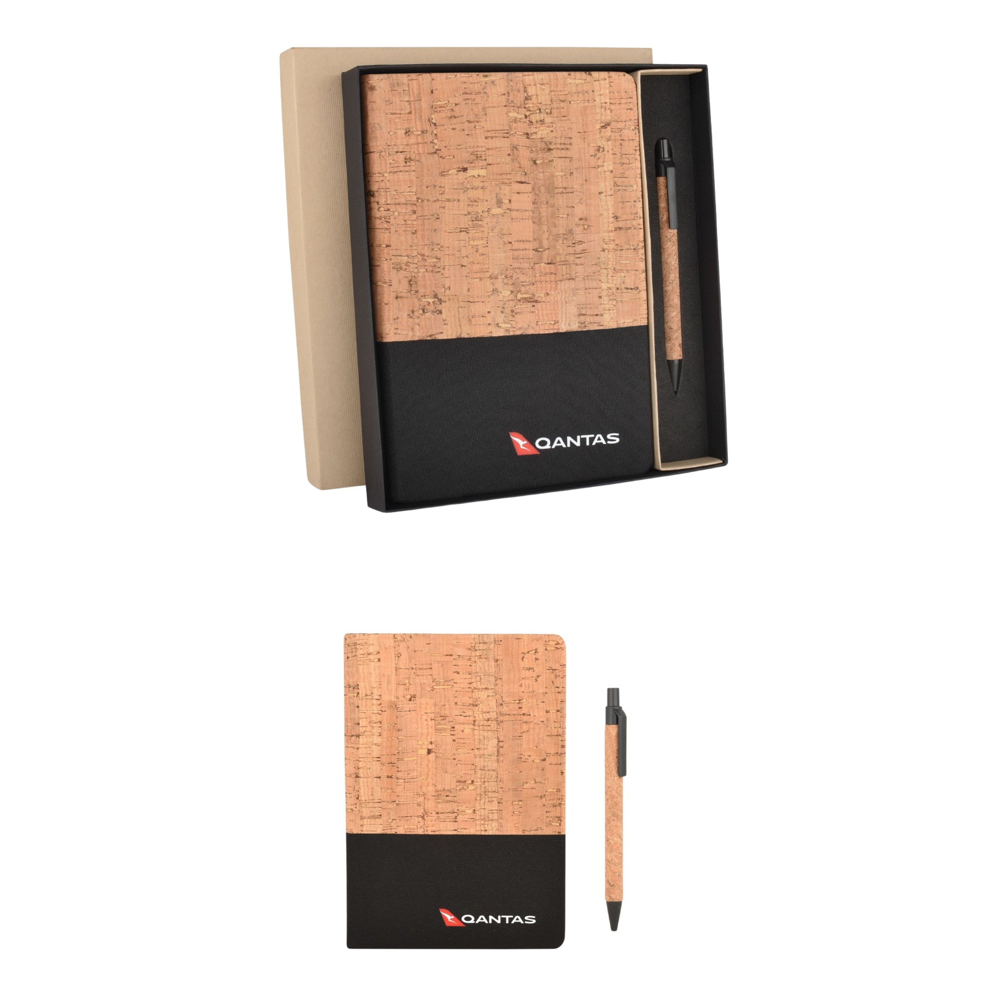 Qantas Notebook & Pen Set