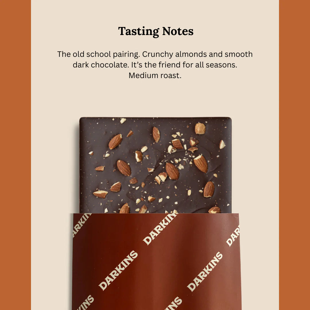 Darkins 70% Dark Chocolate with Roasted Almonds