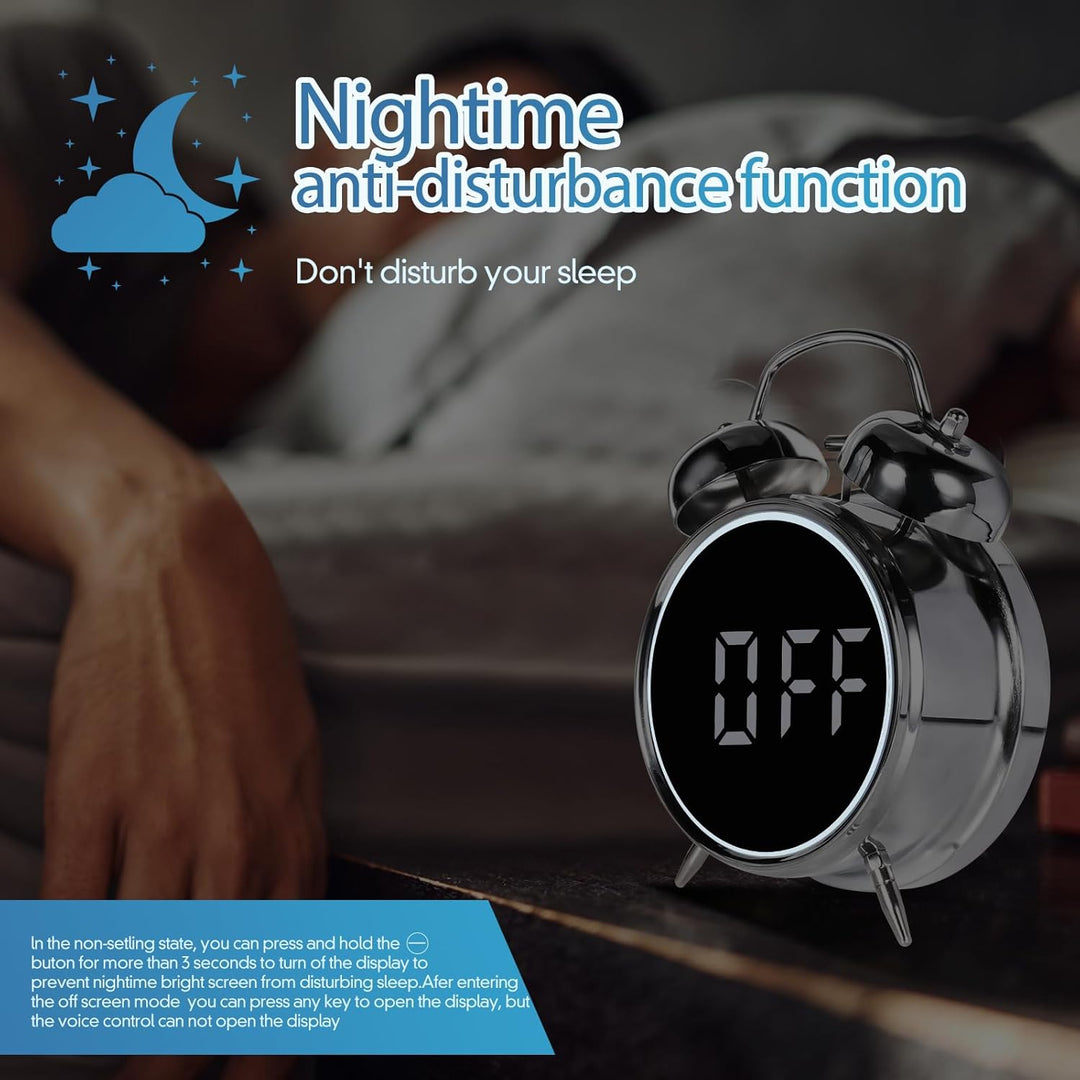 ED164- WakeMate Digital Alarm Clock