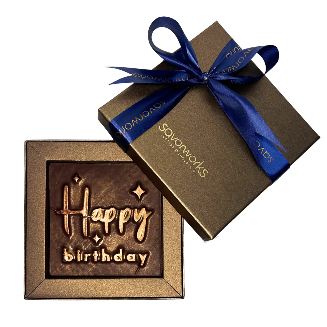 BSE38- Savorworks Happy Birthday Chocolate